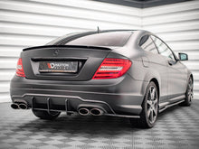 Load image into Gallery viewer, Maxton Design - STREET PRO REAR DIFFUSER MERCEDES C COUPE AMG-LINE C204