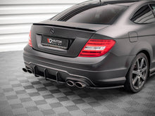 Load image into Gallery viewer, Maxton Design - STREET PRO REAR DIFFUSER MERCEDES C COUPE AMG-LINE C204