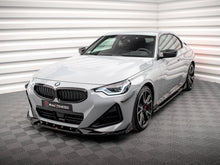 Load image into Gallery viewer, Maxton Design - FRONT SPLITTER V.2 + FLAPS BMW 2 COUPE M-PACK / M240I G42