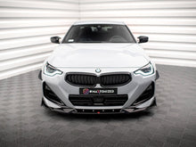 Load image into Gallery viewer, Maxton Design - FRONT SPLITTER V.2 + FLAPS BMW 2 COUPE M-PACK / M240I G42