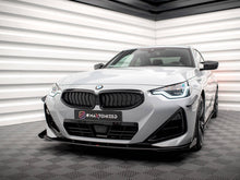 Load image into Gallery viewer, Maxton Design - STREET PRO FRONT SPLITTER + FLAPS BMW 2 COUPE M-PACK / M240I G42