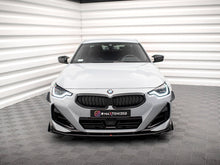 Load image into Gallery viewer, Maxton Design - STREET PRO FRONT SPLITTER + FLAPS BMW 2 COUPE M-PACK / M240I G42