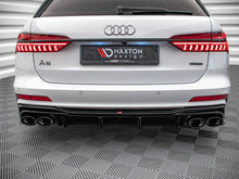 Load image into Gallery viewer, Maxton Design - REAR VALANCE + EXHAUST ENDS IMITATION AUDI S6 / A6 S-LINE C8
