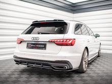 Load image into Gallery viewer, Maxton Design - CENTRAL REAR SPLITTER (VERTICAL BARS) AUDI A4 S-LINE B9 FACELIFT