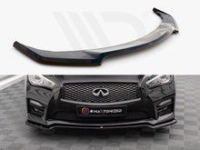 Load image into Gallery viewer, Maxton Design - FRONT SPLITTER V.1 INFINITI Q50 S MK1