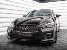 Load image into Gallery viewer, Maxton Design - FRONT SPLITTER V.1 INFINITI Q50 S MK1