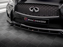 Load image into Gallery viewer, Maxton Design - FRONT SPLITTER V.2 INFINITI Q50 S MK1