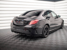 Load image into Gallery viewer, Maxton Design - REAR SPLITTER (VERTICAL BARS) MERCEDES C AMG LINE W205 FACELIFT