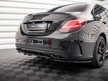 Load image into Gallery viewer, Maxton Design - REAR SPLITTER (VERTICAL BARS) MERCEDES C AMG LINE W205 FACELIFT
