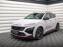 Load image into Gallery viewer, Maxton Design - FRONT SPLITTER V.2 + FLAPS HYUNDAI KONA N MK1