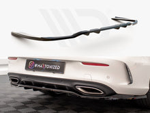 Load image into Gallery viewer, Maxton Design - CENTRAL REAR SPLITTER (VERTICAL BARS) MERCEDES C COUPE AMG-LINE C205 FACELIFT