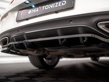 Load image into Gallery viewer, Maxton Design - CENTRAL REAR SPLITTER (VERTICAL BARS) MERCEDES C COUPE AMG-LINE C205 FACELIFT