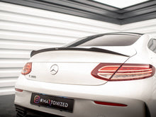 Load image into Gallery viewer, Maxton Design - SPOILER EXTENSION CAP MERCEDES C-CLASS W205 COUPE AMG-LINE (2015-2018)