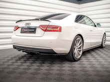 Load image into Gallery viewer, Maxton Design - CENTRAL REAR SPLITTER (VERTICAL BARS) AUDI A5 COUPE 8T FACELIFT