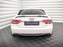 Load image into Gallery viewer, Maxton Design - Rear Valance Audi A5 8T Facelift (Version with dual exhausts on one side)