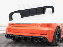Load image into Gallery viewer, Maxton Design - Rear Valance + Milltek Sport Non-Resonated Exhaust Audi RS3 Sportback 8V Facelift