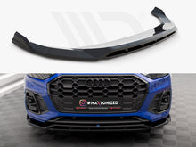 Load image into Gallery viewer, Maxton Design - FRONT SPLITTER V.1 AUDI SQ5 / Q5 S-LINE SUV / SPORTBACK MK2 FACELIFT