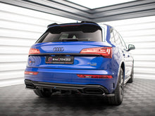 Load image into Gallery viewer, Maxton Design - CENTRAL REAR SPLITTER (VERTICAL BARS) AUDI Q5 S-LINE SUV MK2 FACELIFT