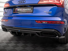 Load image into Gallery viewer, Maxton Design - CENTRAL REAR SPLITTER (VERTICAL BARS) AUDI Q5 S-LINE SUV MK2 FACELIFT