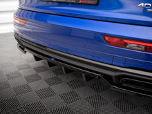 Load image into Gallery viewer, Maxton Design - CENTRAL REAR SPLITTER (VERTICAL BARS) AUDI Q5 S-LINE SUV MK2 FACELIFT