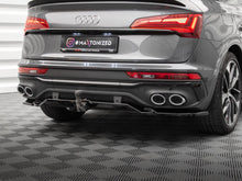 Load image into Gallery viewer, Maxton Design - CENTRAL REAR SPLITTER (VERTICAL BARS) AUDI SQ5 SPORTBACK MK2 FACELIFT