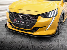 Load image into Gallery viewer, Maxton Design - STREET PRO FRONT SPLITTER + FLAPS PEUGEOT 208 GT MK2