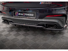 Load image into Gallery viewer, Maxton Design - CENTRAL REAR SPLITTER (VERTICAL BARS) V.2 BMW X4 M-PACK G02