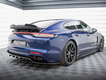 Load image into Gallery viewer, Maxton Design - CENTRAL REAR SPLITTER (VERTICAL BARS) PORSCHE PANAMERA E-HYBRID 971 FACELIFT