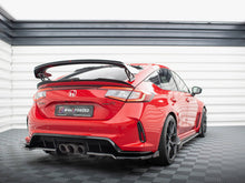 Load image into Gallery viewer, Maxton Design - CENTRAL REAR SPLITTER (VERTICAL BARS) V.1 + FLAPS HONDA CIVIC TYPE-R MK 11
