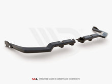 Load image into Gallery viewer, Maxton Design - CENTRAL REAR SPLITTER (VERTICAL BARS) V.1 + FLAPS HONDA CIVIC TYPE-R MK 11