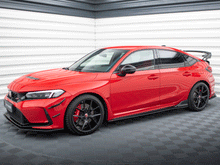 Load image into Gallery viewer, Maxton Design - STREET PRO SIDE SKIRTS DIFFUSERS HONDA CIVIC TYPE-R MK 11