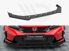 Load image into Gallery viewer, Maxton Design - STREET PRO FRONT SPLITTER + FLAPS HONDA CIVIC TYPE-R MK 11