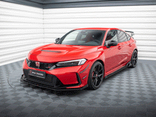Load image into Gallery viewer, Maxton Design - STREET PRO FRONT SPLITTER + FLAPS HONDA CIVIC TYPE-R MK 11