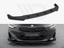 Load image into Gallery viewer, Maxton Design - STREET PRO FRONT SPLITTER + FLAPS BMW 2 COUPE G42