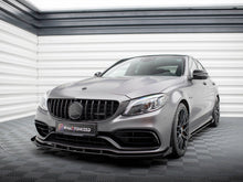 Load image into Gallery viewer, Maxton Design - STREET PRO FRONT SPLITTER + FLAPS MERCEDES-AMG C63 SEDAN / ESTATE W205 FACELIFT