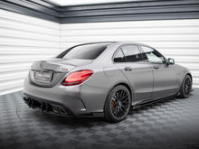 Load image into Gallery viewer, Maxton Design - STREET PRO REAR SIDE SPLITTERS + FLAPS MERCEDES-AMG C63 SEDAN / ESTATE W205 FACELIFT