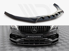 Load image into Gallery viewer, Maxton Design - FRONT SPLITTER V.2 MERCEDES-BENZ A AMG-LINE W176 FACELIFT