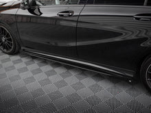 Load image into Gallery viewer, Maxton Design - STREET PRO SIDE SKIRTS DIFFUSERS + FLAPS MERCEDES-BENZ A AMG-LINE W176 FACELIFT