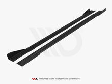Load image into Gallery viewer, Maxton Design - STREET PRO SIDE SKIRTS DIFFUSERS + FLAPS MERCEDES-BENZ A AMG-LINE W176 FACELIFT