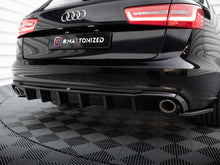 Load image into Gallery viewer, Maxton Design - Rear Valance Audi A6 Sedan / Avant C7 (Version with single exhausts on both sides)