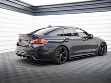 Load image into Gallery viewer, Maxton Design - Central Rear Splitter (Vertical Bars) BMW 4 Coupe / Gran Coupe / Cabrio M-Pack F32 / F36 / F33