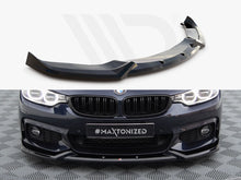 Load image into Gallery viewer, Maxton Design - FRONT SPLITTER V.5 BMW 4 COUPE / GRAN COUPE / CABRIO M-PACK F32 / F36 / F33