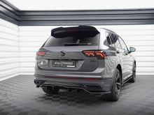 Load image into Gallery viewer, Maxton Design - Central Rear Splitter (Vertical Bars) Volkswagen Tiguan R-Line Mk2 Facelift