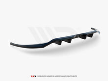 Load image into Gallery viewer, Maxton Design - Central Rear Splitter (Vertical Bars) Volkswagen Tiguan R-Line Mk2 Facelift
