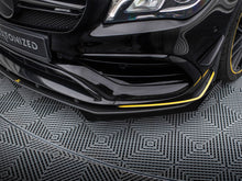 Load image into Gallery viewer, Maxton Design - STREET PRO FRONT SPLITTER + FLAPS MERCEDES-AMG CLA 45 AERO C117 FACELIFT