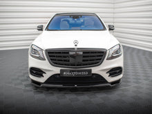 Load image into Gallery viewer, Maxton Design - Aftermarket Front Splitter V.1 Mercedes-Benz S AMG-Line W222 Facelift