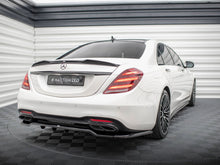 Load image into Gallery viewer, Maxton Design - Aftermarket Rear Splitter (Vertical Bars) Mercedes-Benz S AMG-Line W222 Facelift