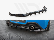 Load image into Gallery viewer, Maxton Design - Central Rear Splitter (Vertical Bars) V.1 + Flaps Toyota GR86 Mk1