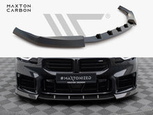 Load image into Gallery viewer, Maxton Design Carbon Fiber Front Splitter V.2 BMW M2 G87