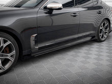Load image into Gallery viewer, Maxton Design - STREET PRO SIDE SKIRTS DIFFUSERS + FLAPS KIA STINGER GT / GT-LINE MK1